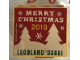Part No: 30144pb306  Name: Brick 2 x 4 x 3 with LEGOLAND Dubai 2019 Merry Christmas Pattern