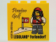 Part No: 30144pb314  Name: Brick 2 x 4 x 3 with Piraten Golf LEGOLAND Feriendorf Pattern (2020 Version)