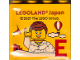 Part No: 30144pb338  Name: Brick 2 x 4 x 3 with LEGOLAND Japan, Female Minifigure (Lucy Bird), Hot Air Balloon, and Red Capital Letter E Pattern
