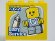Part No: 30144pb378  Name: Brick 2 x 4 x 3 with LEGOLAND Deutschland 2022 Baby Service Pattern