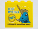 Part No: 30144pb396  Name: Brick 2 x 4 x 3 with LEGO MYTHICA 2023 LEGOLAND Deutschland Resort Pattern