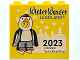 Part No: 30144pb415  Name: Brick 2 x 4 x 3 with WinterWonder LEGOLAND 2023 LEGOLAND Deutschland Resort Pattern
