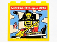 Part No: 30144pb432  Name: Brick 2 x 4 x 3 with LEGOLAND Japan 2023, Pirate Captain Minifigure, Ship and Crystal Pattern