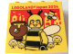 Part No: 30144pb442  Name: Brick 2 x 4 x 3 with LEGOLAND Japan 2024, Bumblebee Girl Minifigure with Honey Pot, Bee and Trees Pattern