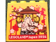 Part No: 30144pb445  Name: Brick 2 x 4 x 3 with LEGOLAND Japan 2024, Sensei Wu Minifigure and Cherry Blossoms Pattern