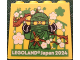 Part No: 30144pb446  Name: Brick 2 x 4 x 3 with LEGOLAND Japan 2024, Lloyd Minifigure and Cherry Blossoms Pattern