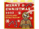 Part No: 30144pb481  Name: Brick 2 x 4 x 3 with LEGOLAND Dubai Resort 2023 Merry Christmas Pattern