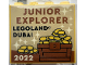 Part No: 30144pb489  Name: Brick 2 x 4 x 3 with LEGOLAND Dubai 2022 Junior Explorer Pattern