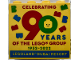 Part No: 30144pb491  Name: Brick 2 x 4 x 3 with LEGOLAND Dubai Resort Celebrating 90 Years Of The LEGO Group 1932-2022 Pattern