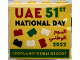 Part No: 30144pb492  Name: Brick 2 x 4 x 3 with LEGOLAND Dubai Resort 2022 UAE 51st National Day Pattern