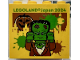 Part No: 30144pb498  Name: Brick 2 x 4 x 3 with LEGOLAND Japan 2024, Monster (Frankenstein) Pattern