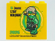 Part No: 30144pb502  Name: Brick 2 x 4 x 3 with 15 JAHRE LEGO NINJAGO 2026 LEGOLAND Deutschland Resort Pattern