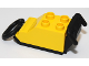 Part No: 3025c01  Name: Duplo Utensil Dirt Compactor with Black Base and Handles
