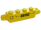 Part No: 30387pb013  Name: Hinge Brick 1 x 4 Locking, 9 Teeth with '60152' and Plate with Rivets Pattern on Both Sides (Stickers) - Set 60152