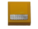 Part No: 3070pb087  Name: Tile 1 x 1 with Silver Stripe with Black Dots Pattern (Sticker) - Set 40193