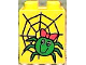 Part No: 31110pb002  Name: Duplo, Brick 2 x 2 x 2 with Spider and Web Pattern