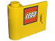 Part No: 3189pb02  Name: Door 1 x 3 x 2 Left with LEGO Logo with Black Border Pattern (Sticker) - Set 10156