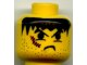 Part No: 3626px93  Name: Minifigure, Head Male Snarl, Stubble, and Scar Right Pattern