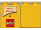 Part No: 4066pb130  Name: Duplo, Brick 1 x 2 x 2 with Made in Connecticut Pattern with Blank Back