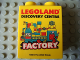 Part No: 4066pb695  Name: Duplo, Brick 1 x 2 x 2 with Legoland Discovery Centre Factory 2014 Pattern