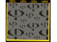 Part No: 4215pb059  Name: Panel 1 x 4 x 3 with Gravity Games Logo Repeating Black on Dark Gray Pattern (Sticker) - Set 3585