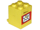 Part No: 4345apx1  Name: Container, Box 2 x 2 x 2 - Solid Studs with Mail Pattern