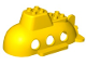 Part No: 43848  Name: Duplo Submarine Hull 10 x 6 x 3 1/2 Top Section