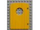 Part No: 4807  Name: Duplo Door / Window Pane 1 x 4 x 4 with Porthole and Vertical Grooves