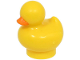 Part No: 49661pb04  Name: Duckling with Molded Orange Beak Pattern