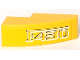 Part No: 50950pb160  Name: Slope, Curved 3 x 1 with 'F430' Outlined on Yellow Background Pattern (Sticker) - Set 8143