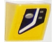 Part No: 54200pb076L  Name: Slope 30 1 x 1 x 2/3 with Chevrolet Corvette Lower Headlight Pattern Model Left Side (Sticker) - Set 75870