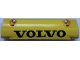 Part No: 62531pb030  Name: Technic, Panel Curved 11 x 3 with Black 'VOLVO' Pattern (Sticker) - Set 42030