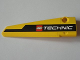 Part No: 64393pb005  Name: Technic, Panel Fairing # 6 Long Smooth, Side B with Black Line and LEGO TECHNIC Logo Pattern (Sticker) - Set 8043