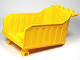 Part No: 87705  Name: Duplo Dump Truck Large Container (Tipper Bed)