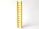 Part No: bb0018a  Name: Ladder 9.6cm (collapsed) 2-Piece - Bottom Section