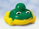 Part No: pri026  Name: Primo Animal Squirt Frog with Green Top