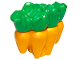 Part No: 23230pb01  Name: Duplo Carrots with Green Leaves Pattern