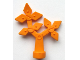 Part No: 44535  Name: Duplo, Plant Flower Metal Design with 8 Petals (Little Robots)