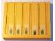 Part No: 6860pb01  Name: Scala Wall, Vertical Grooved 12 x 2 x 8 with Grass Pattern (Stickers) - Set 3144