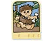 Part No: 42177pb04  Name: Story Builder Meet the Dinosaurs Card with Caveman Boy Pattern