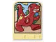 Part No: 42180pb04  Name: Story Builder Meet the Dinosaurs Card with Red Dinosaur Pattern