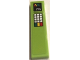 Part No: 2431pb0816  Name: Tile 1 x 4 with White Keypad and Red, Yellow and Green '79%' Battery Power Indicator Pattern (Sticker) - Set 60132