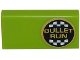 Part No: 3069pb0396R  Name: Tile 1 x 2 with 'BULLET RUN' Logo on Right Pattern (Sticker) - Set 8147