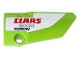 Part No: 64391pb050  Name: Technic, Panel Fairing # 4 Small Smooth Long, Side B with Red 'CLAAS', Silver '5000' and Black 'XERION' Pattern (Sticker) - Set 42054