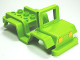 Part No: 98189pb03  Name: Duplo Car Body Jeep with Headlights Pattern