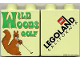 Part No: 4066pb214  Name: Duplo, Brick 1 x 2 x 2 with Wild Woods Golf Pattern