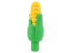 Part No: 1411pb01  Name: Corn Cob with Husk and Molded Yellow Kernels Pattern (Maize)