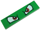 Part No: 2431pb0639  Name: Tile 1 x 4 with Angry Red and White Eyes Pattern (Super Mario Bowser)