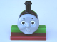 Part No: 52062pb01  Name: Duplo, Train Thomas & Friends Face, Percy Pattern