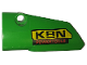 Part No: 64683pb043  Name: Technic, Panel Fairing # 3 Small Smooth Long, Side A with 'KRN POWERTOOLS' Pattern (Sticker) - Set 42039